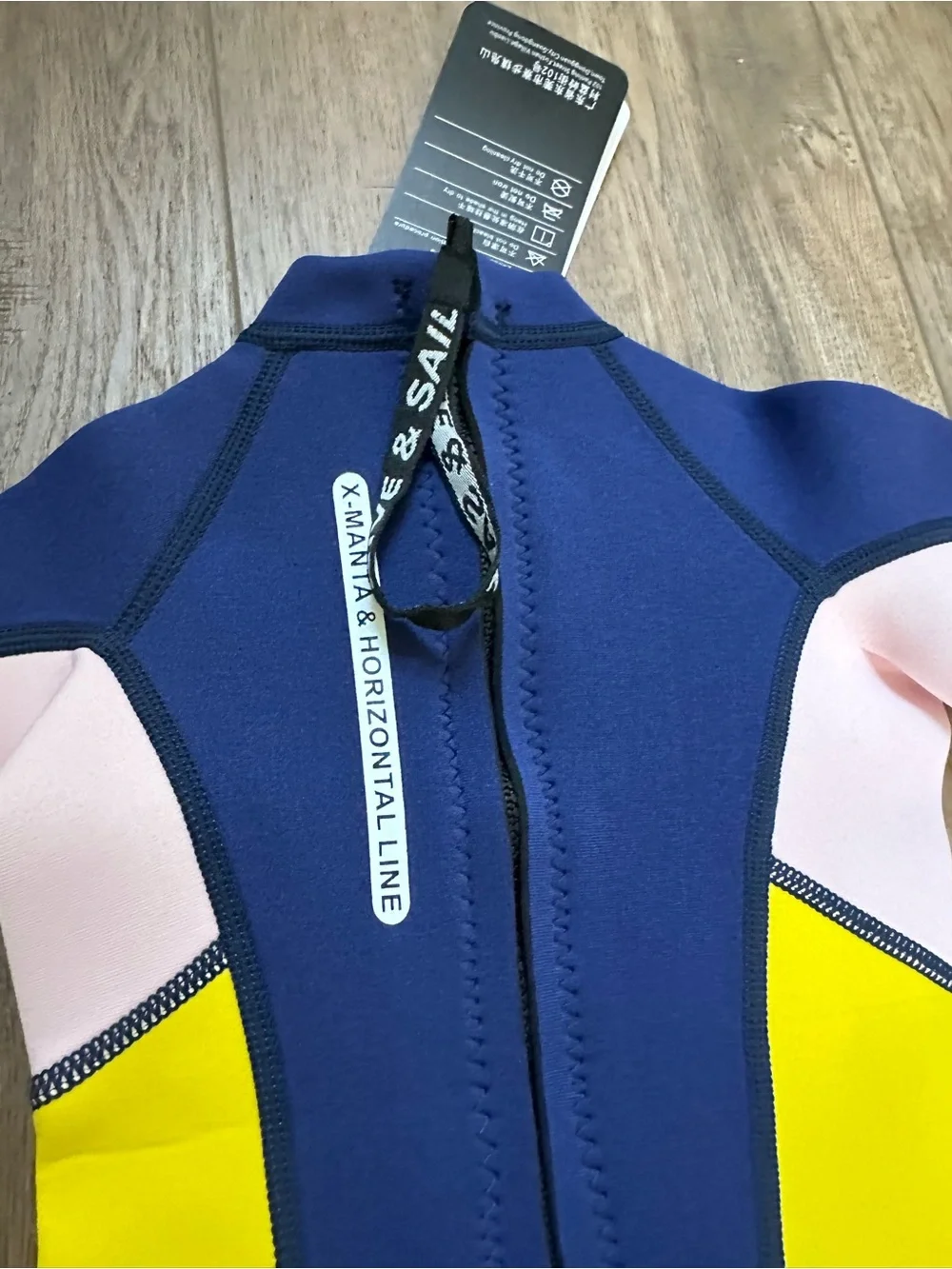 NWT Dive & Sail Girl's Full Body Wetsuit, Beach, Vacation, Surfing, Bodyboard, S